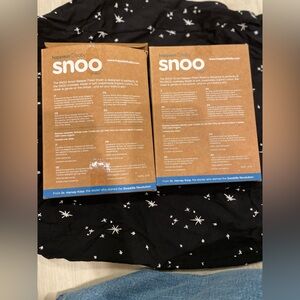 3 sheets for Snoo bassinet, NIB, Organic Bamboo Planets Black and Cream, NEW